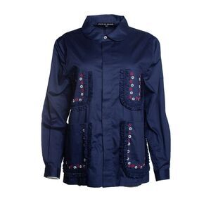 Jupe by Jackie Embroidered blouse